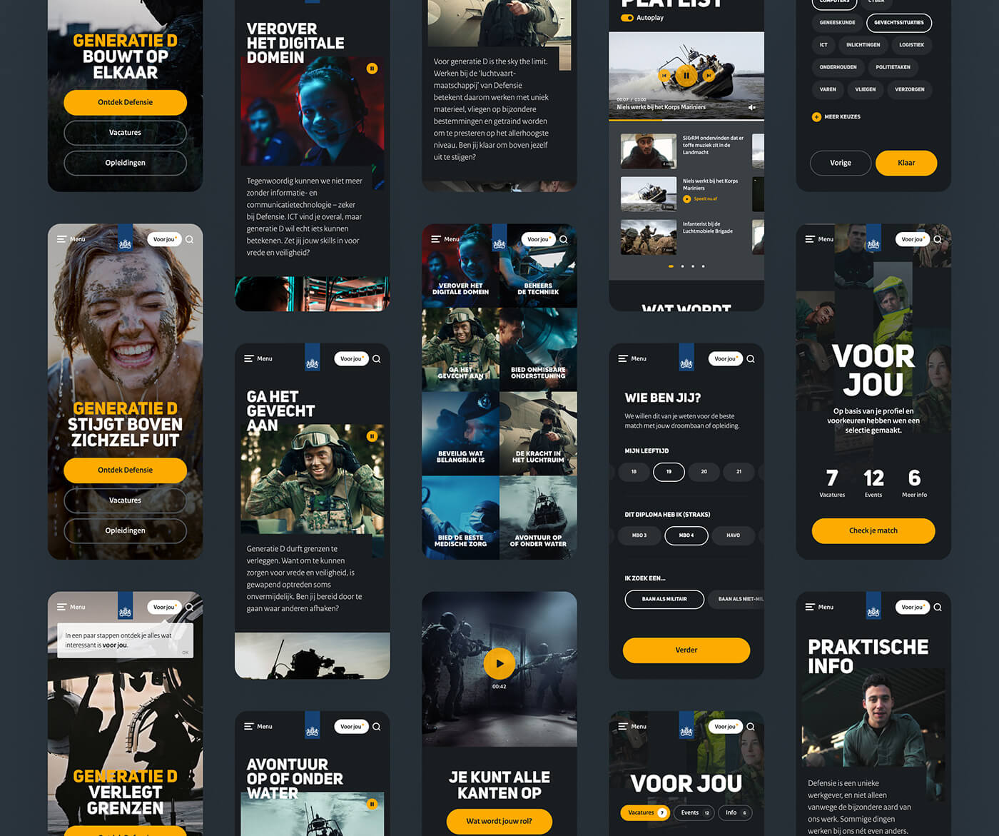 defensie-mobile-overview